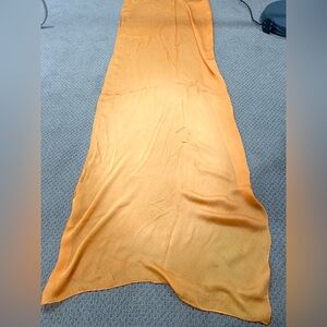 Gucci Lightweight Orange Silk Wrap